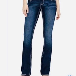 Maurices Dark Indigo Bootcut Jeans